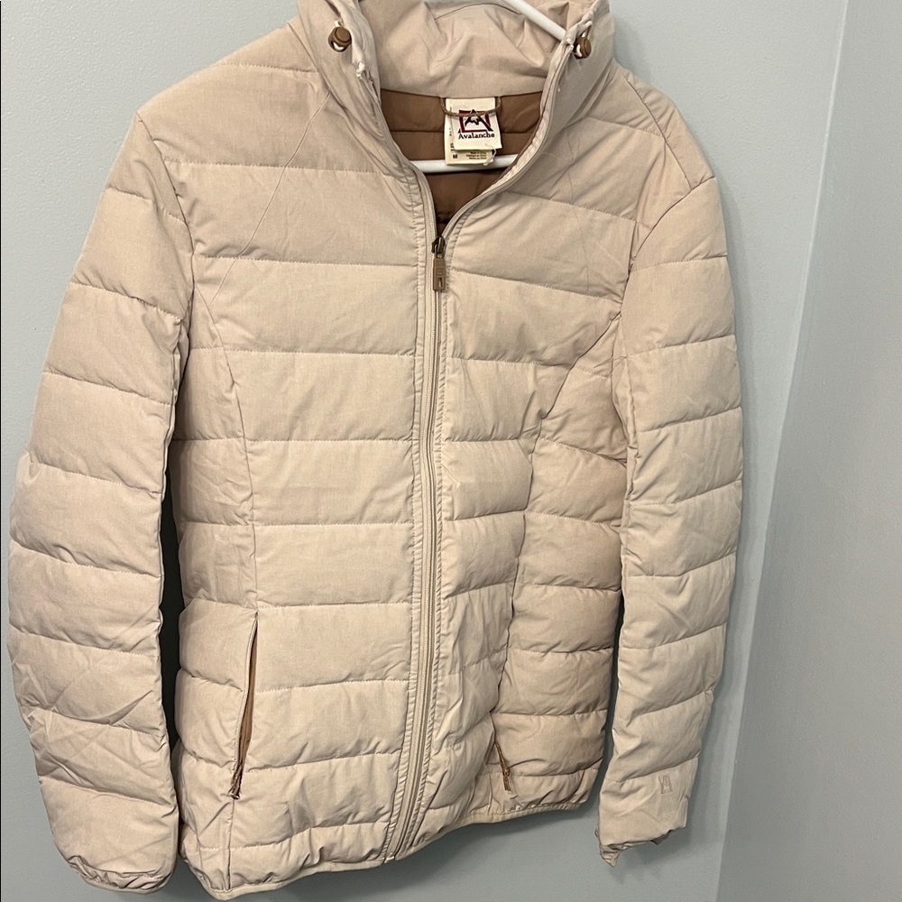 Avalanche Cream Puffer Jacket s/m